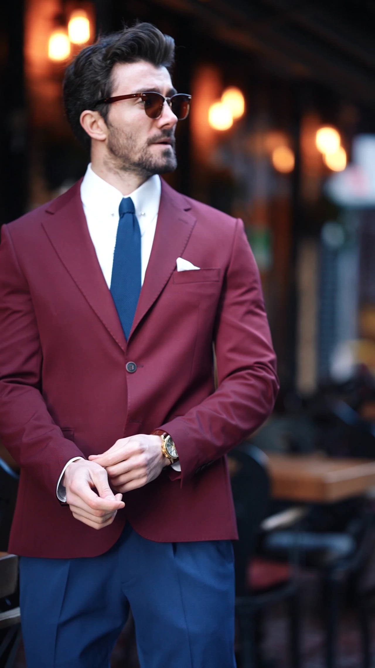 Luxury Men's Formal Suit Blazer Plus