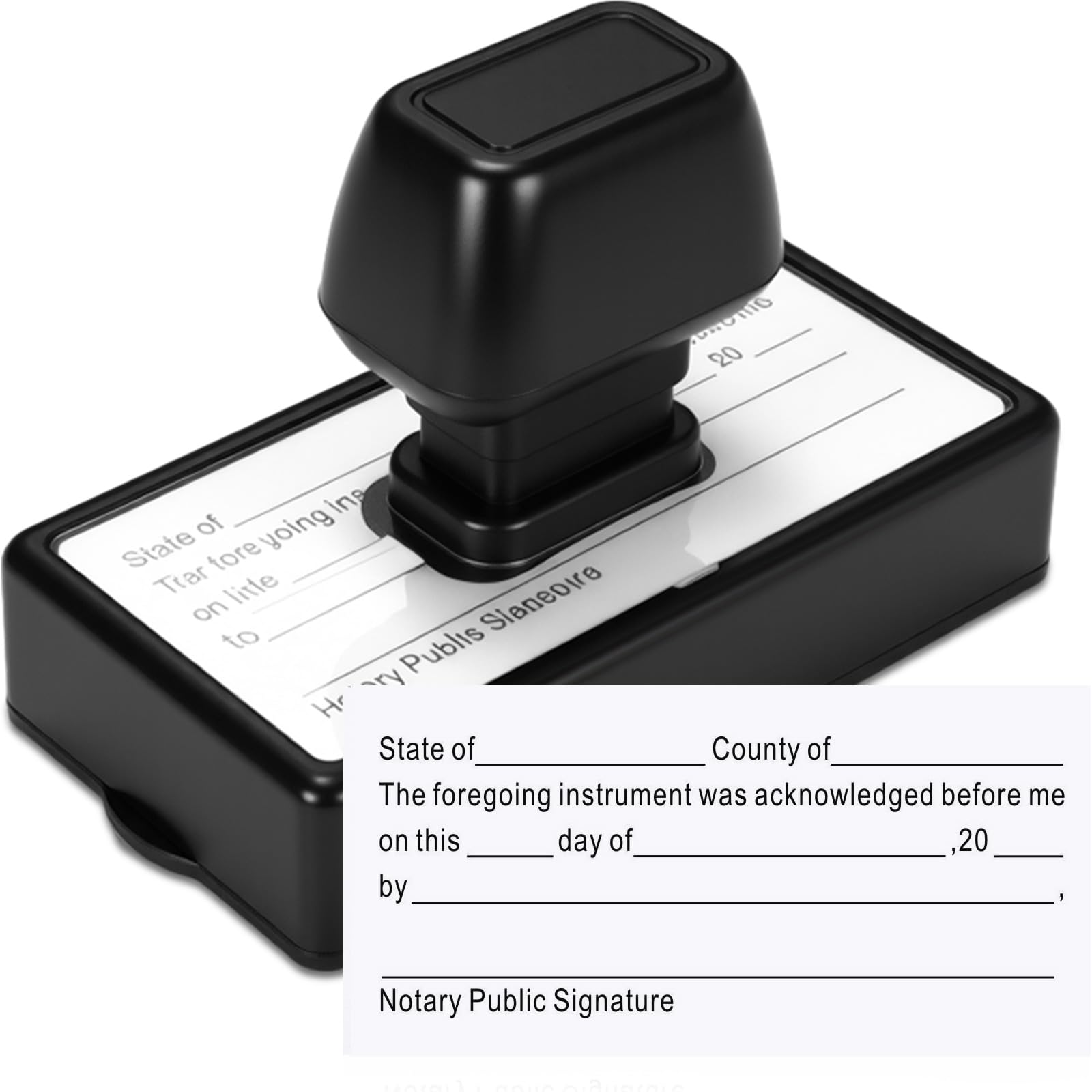 Notary Public Stamp - Self-Inking