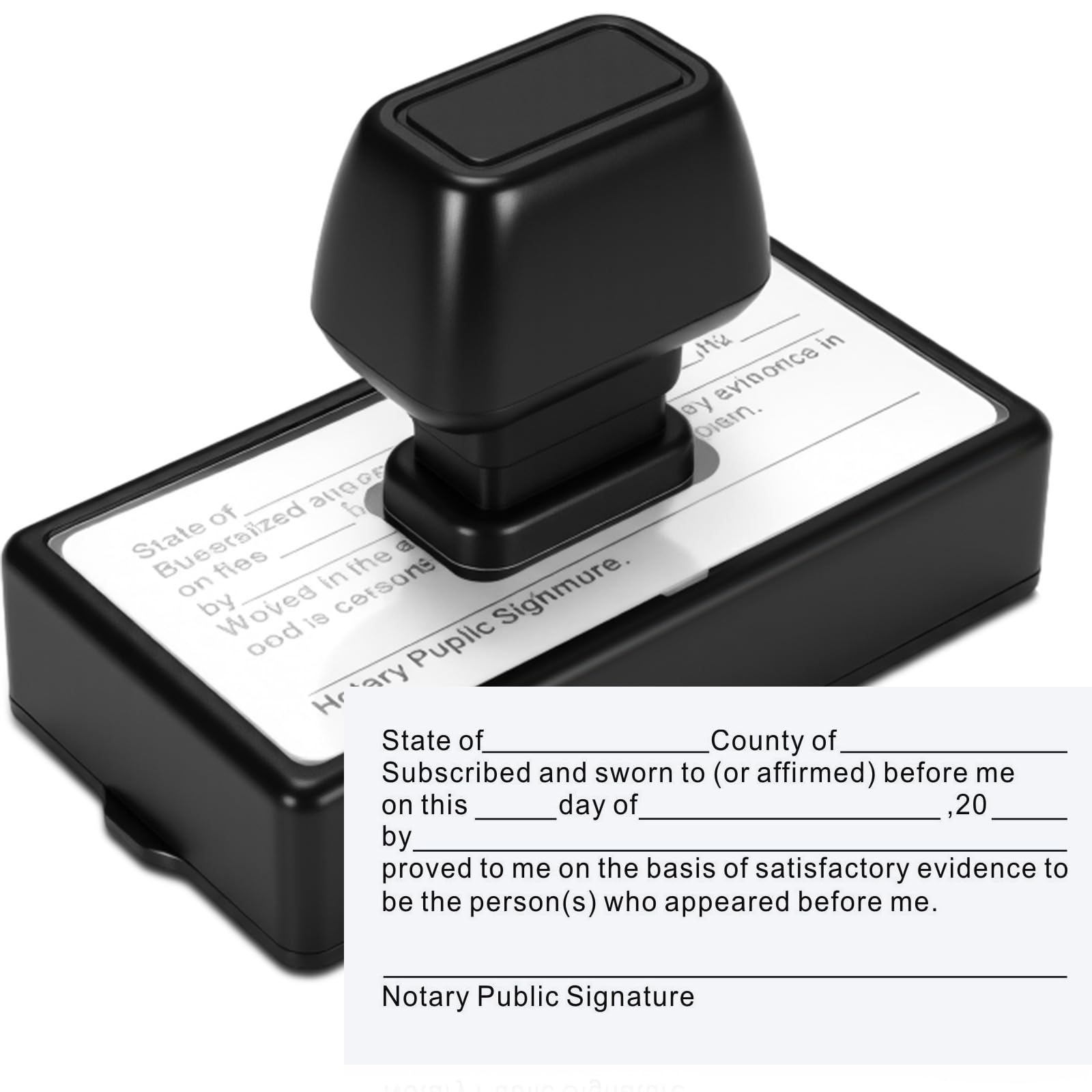 Notary Public Stamp - Self-Inking