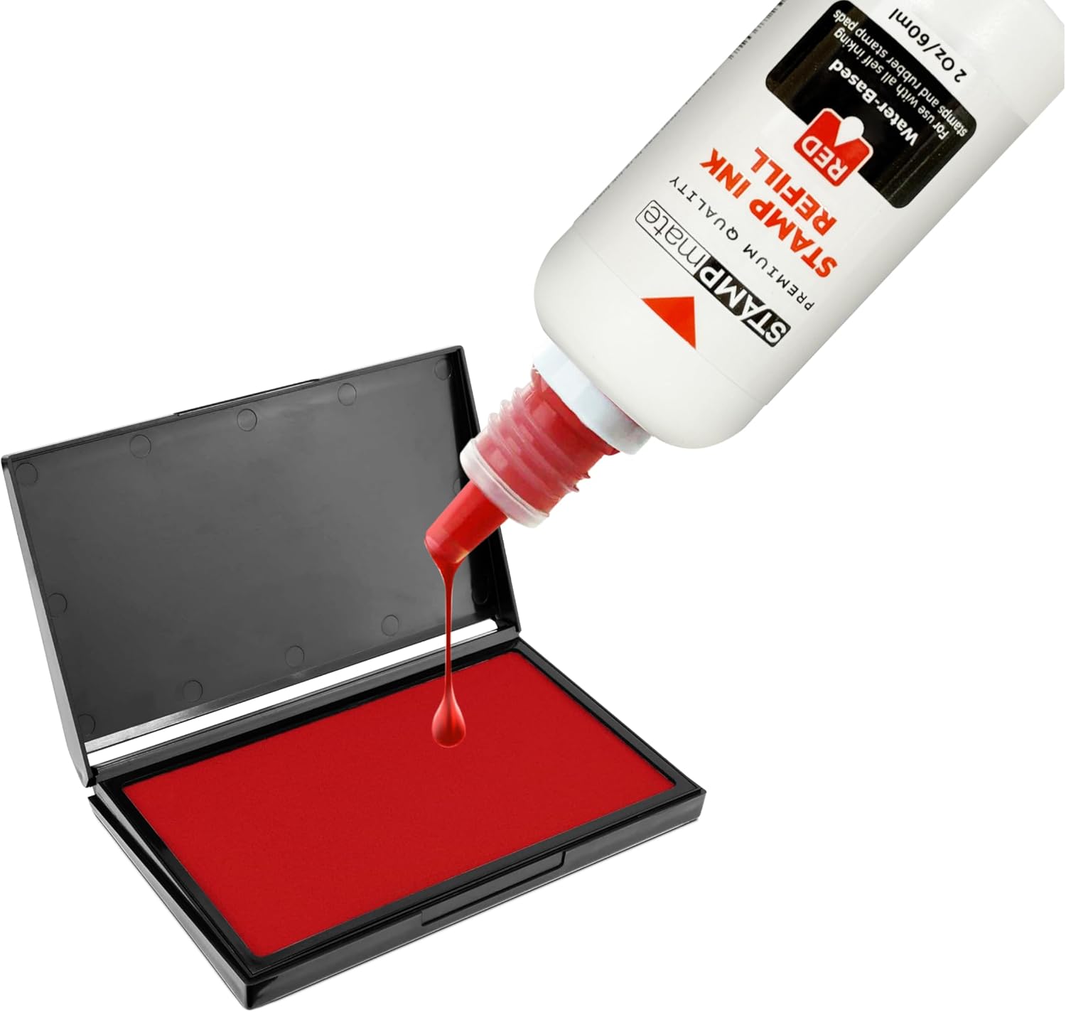 Stamp Ink Refill - Red - 30ml