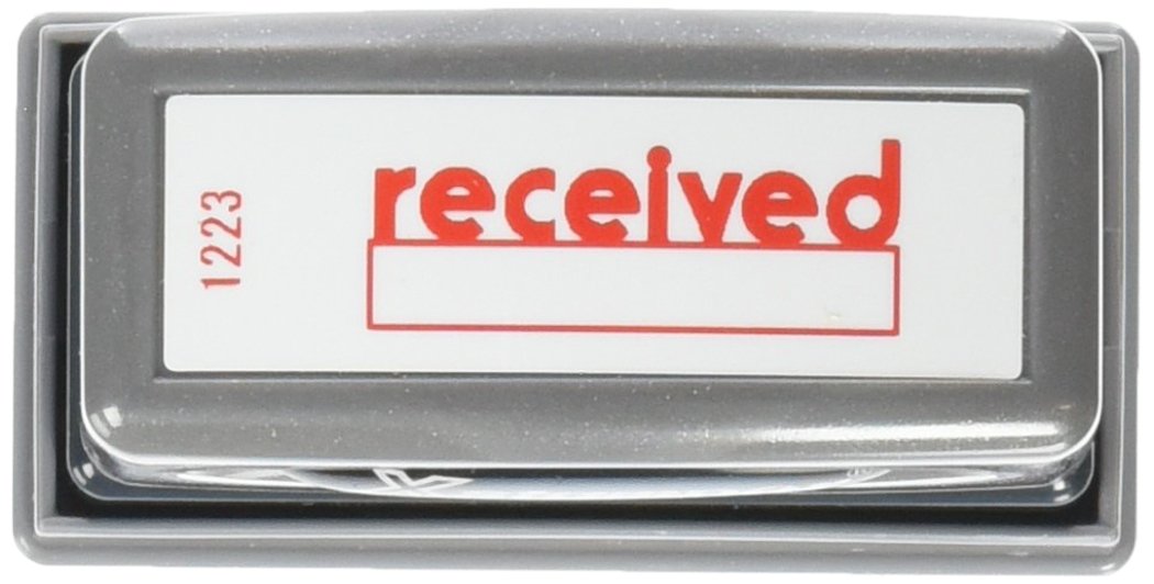 Pre-Inked Rubber Stamp - Date
