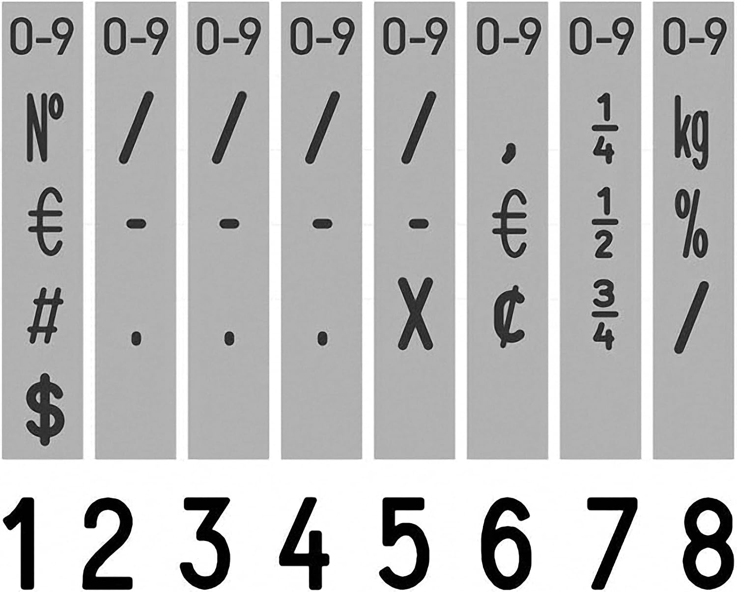 Self-Inking Numbering Machine - 8 Digit