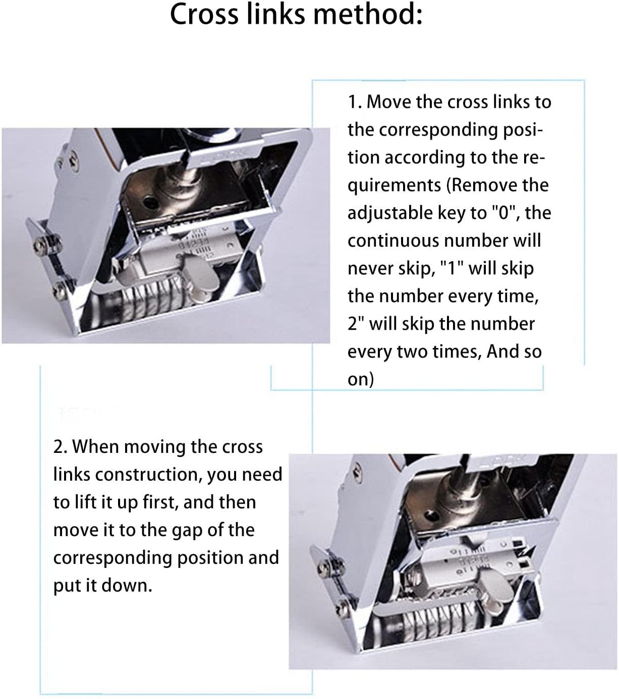 Self-Inking Numbering Machine - 6 Digit