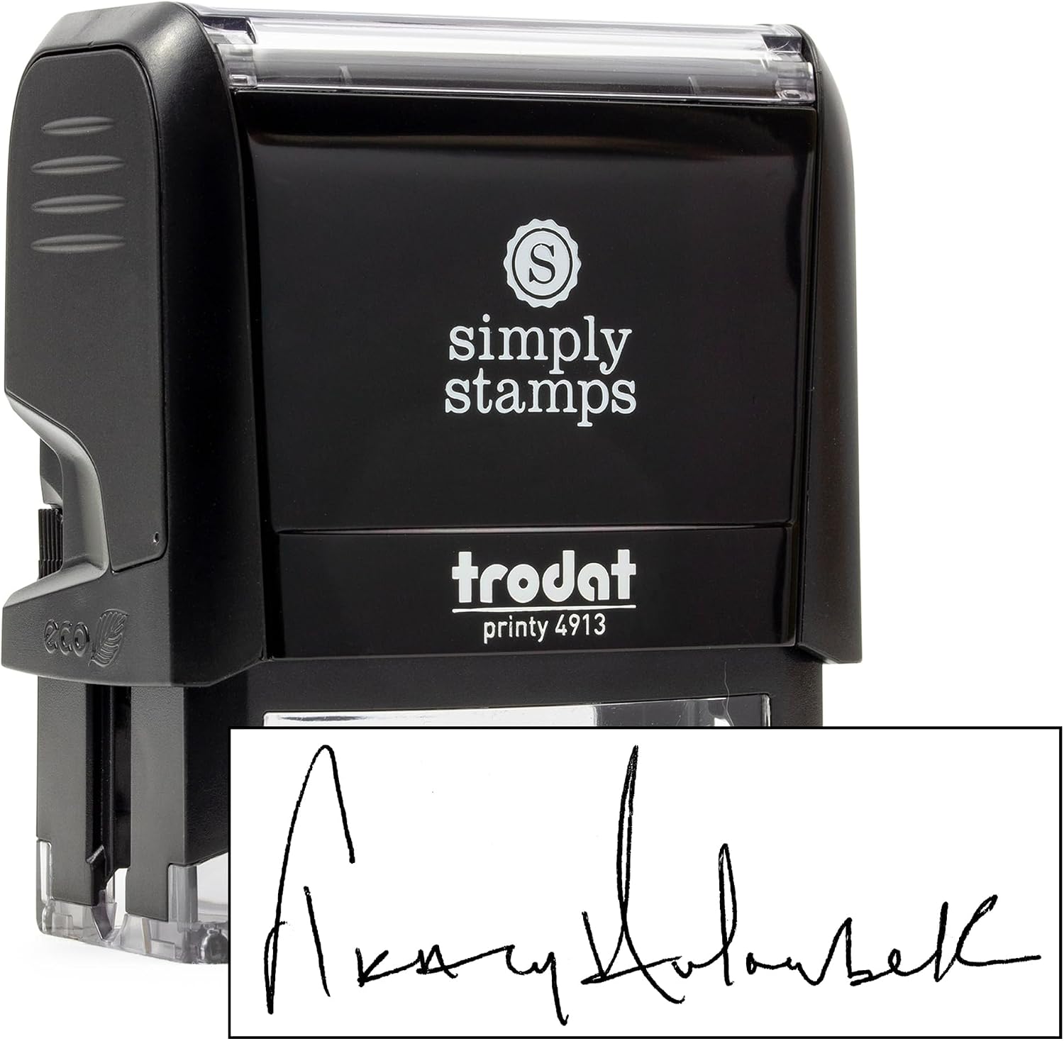 Custom Self-Inking Stamp - Signature