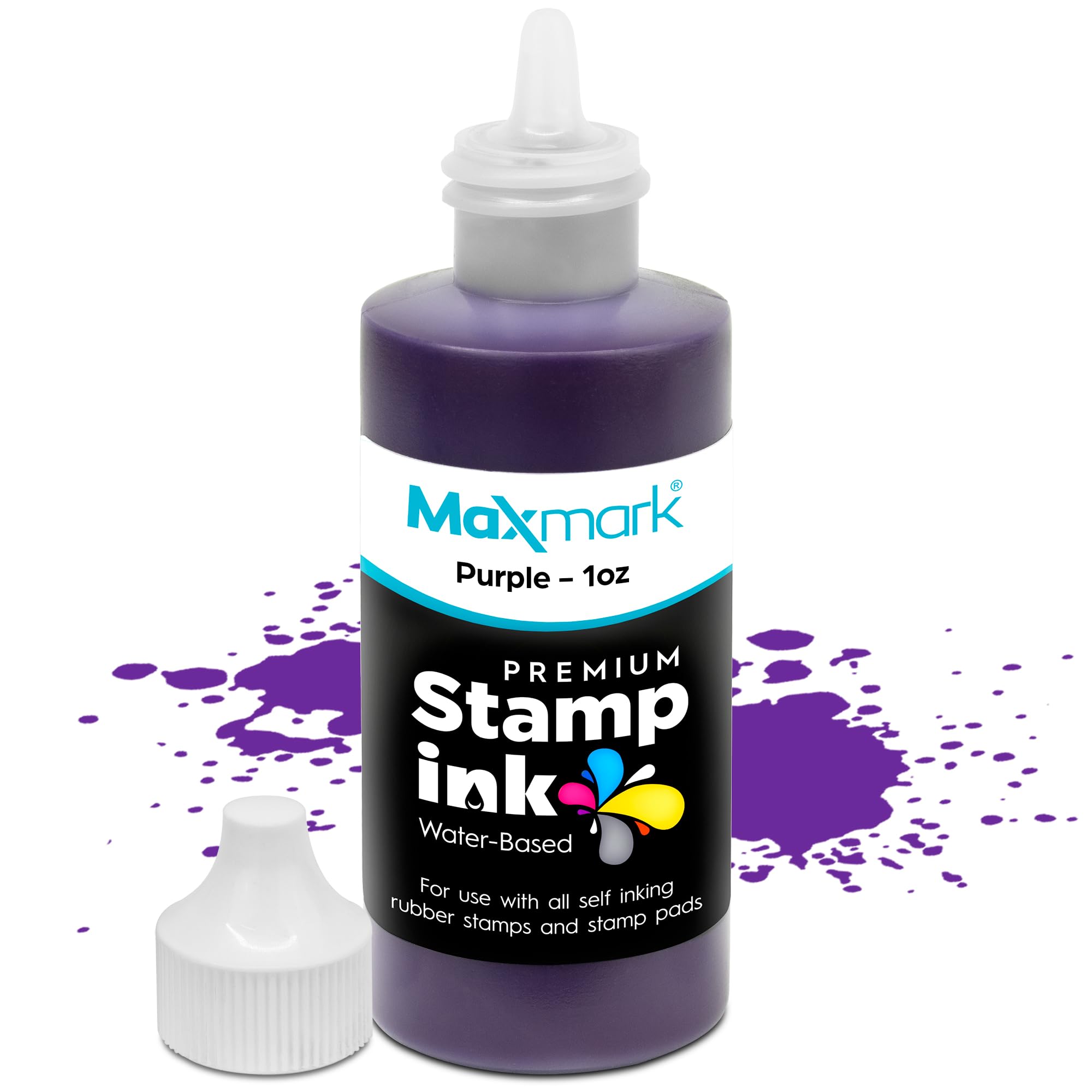 Self-Inking Stamp - SAMPLES - Purple Ink