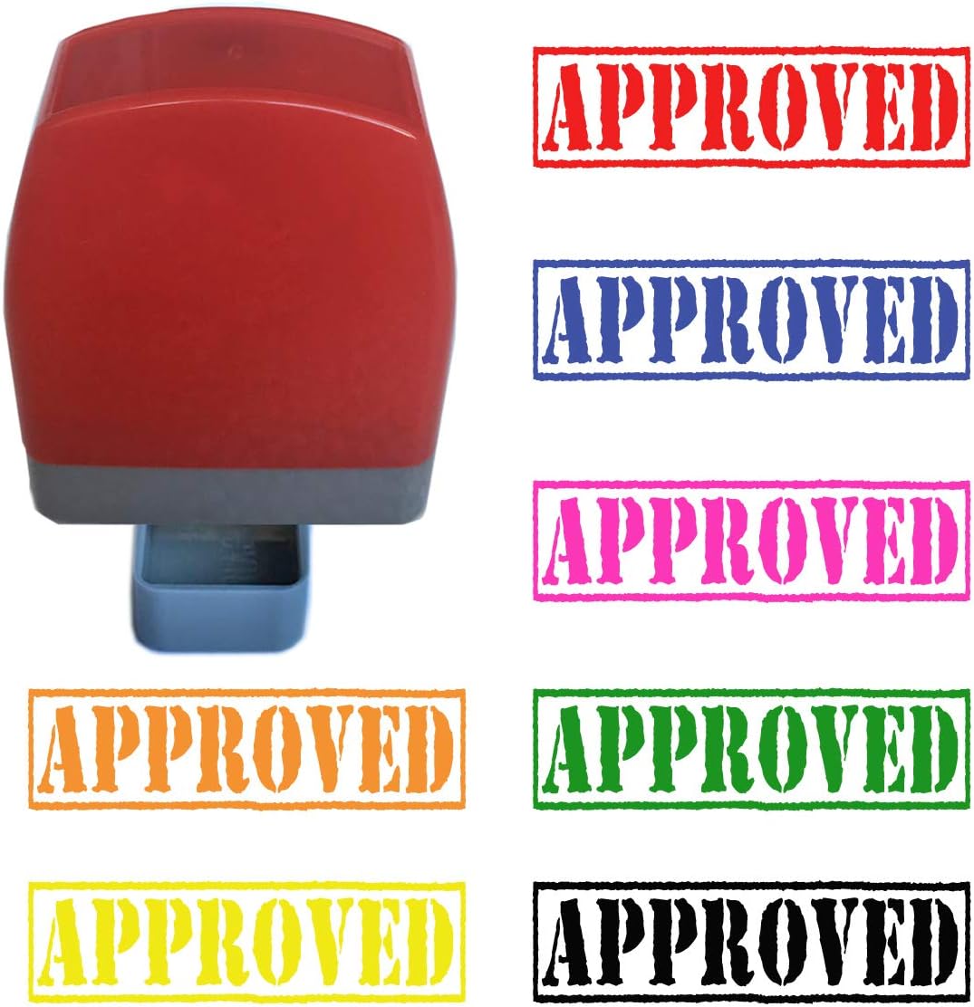 Self-Inking Stamp - APPROVED - Green Ink