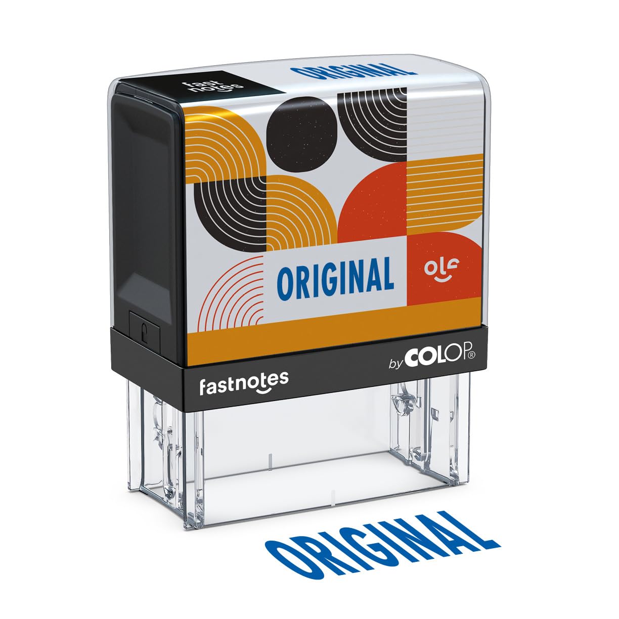 Self-Inking Stamp - ORIGINAL - Blue Ink