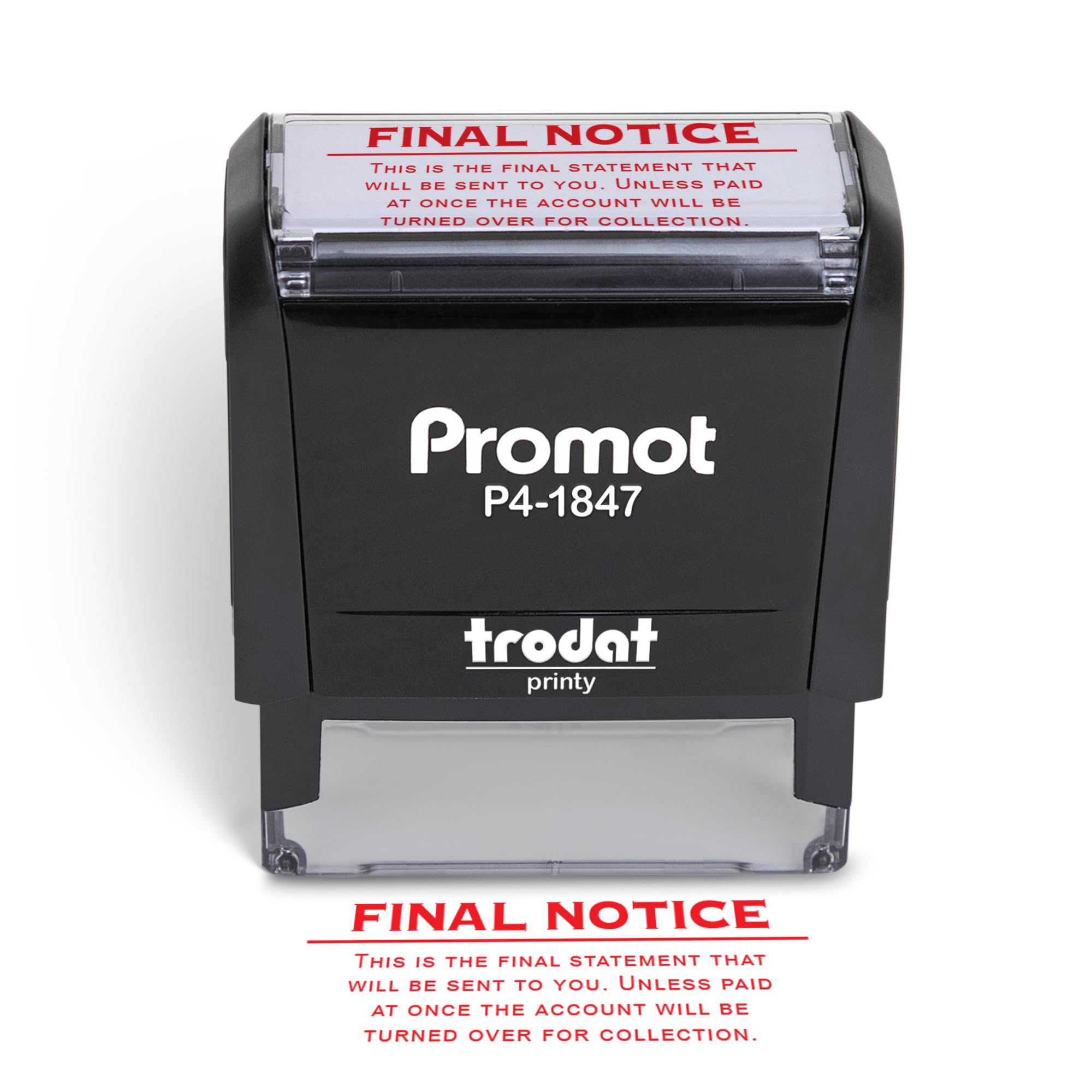 Self-Inking Stamp - URGENT - Red Ink