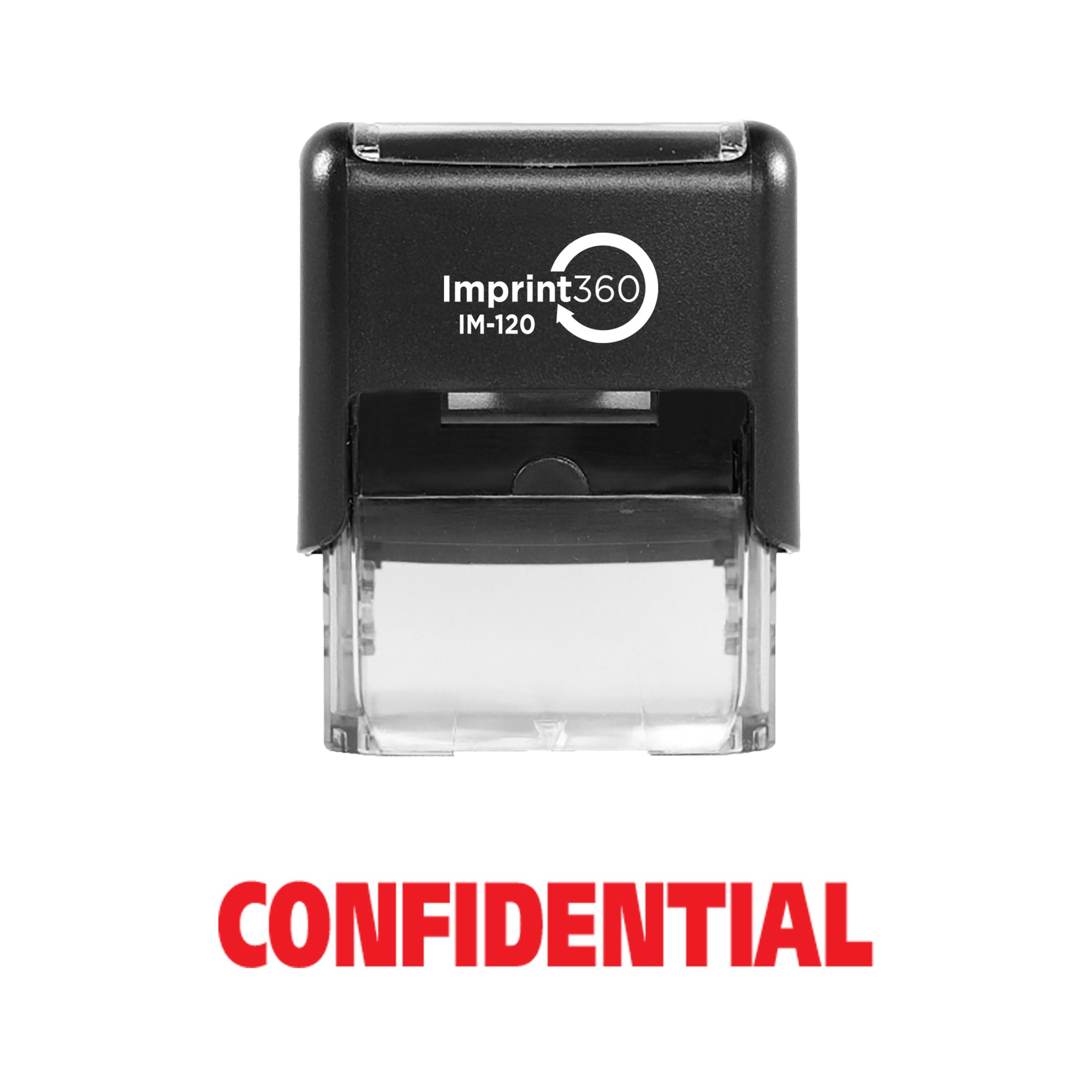Self-Inking Stamp - CONFIDENTIAL - Red Ink