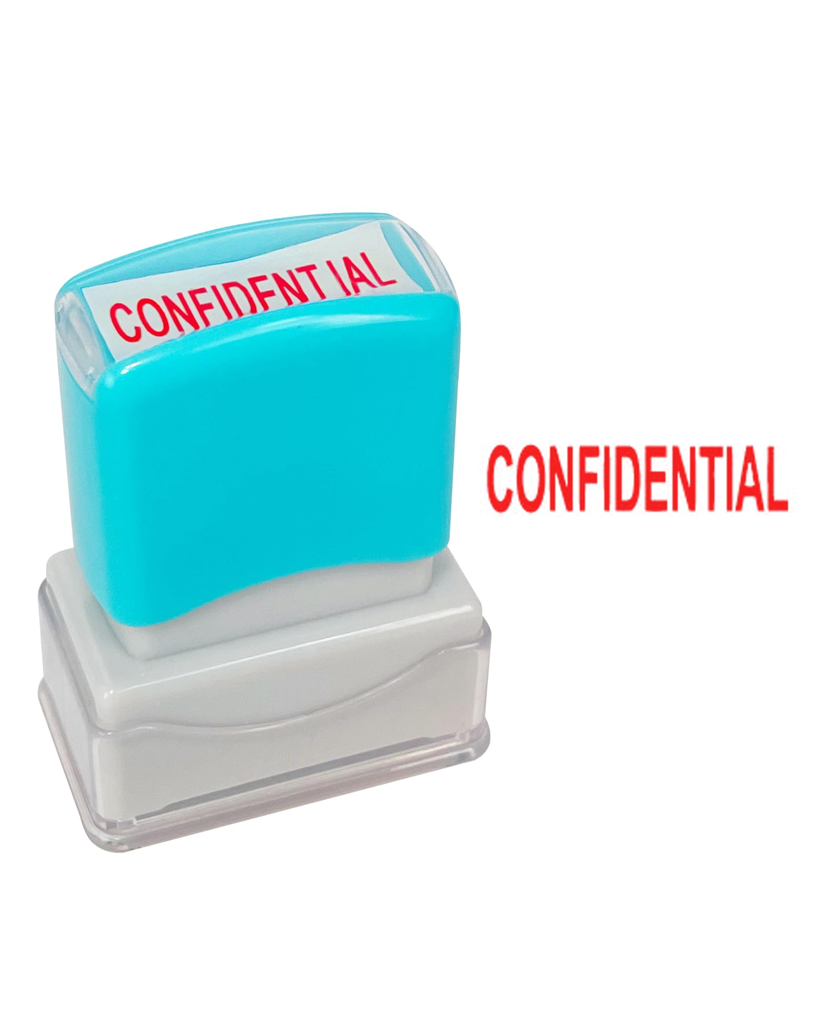 Self-Inking Stamp - CONFIDENTIAL - Red Ink