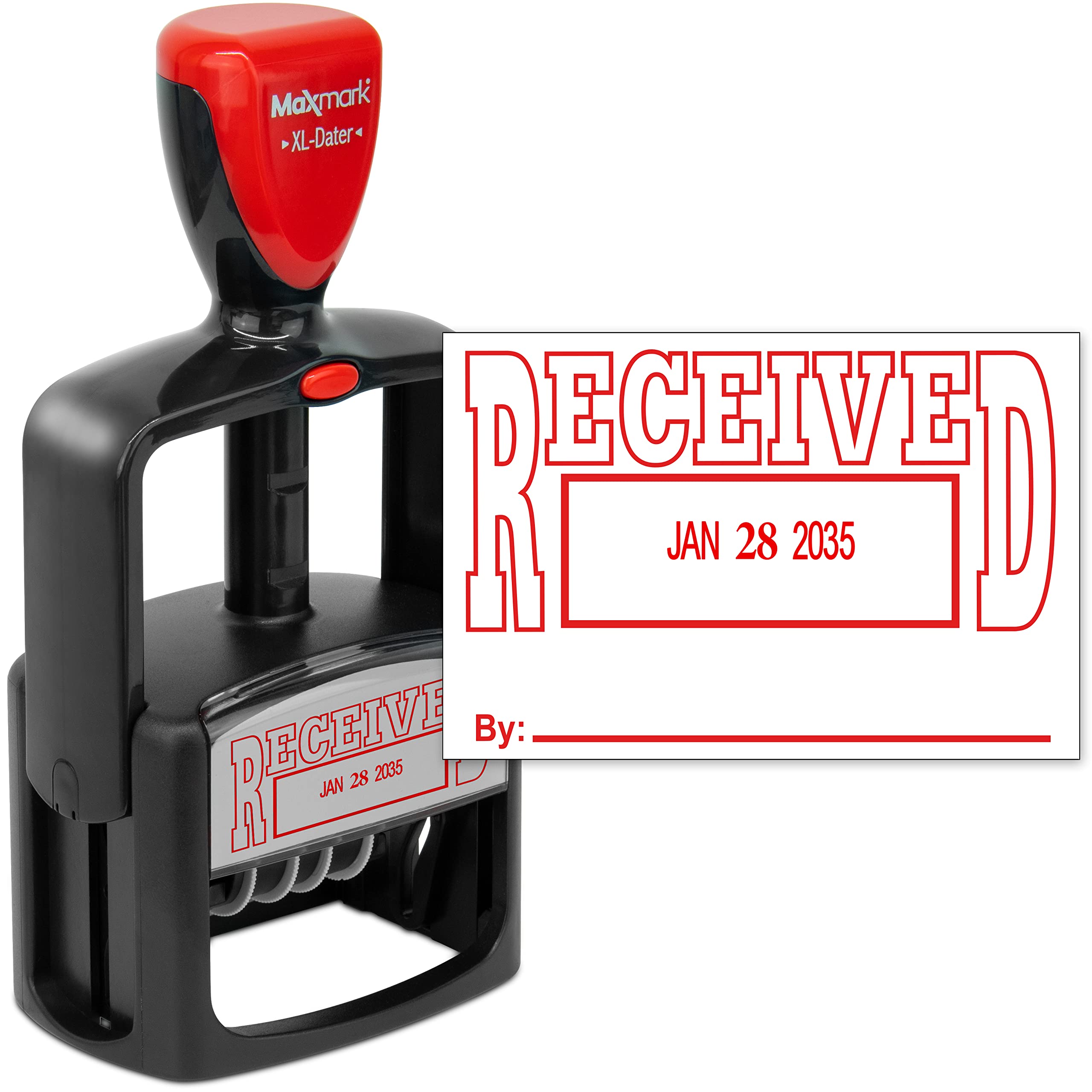 Self-Inking Stamp - RECEIVED - Red Ink