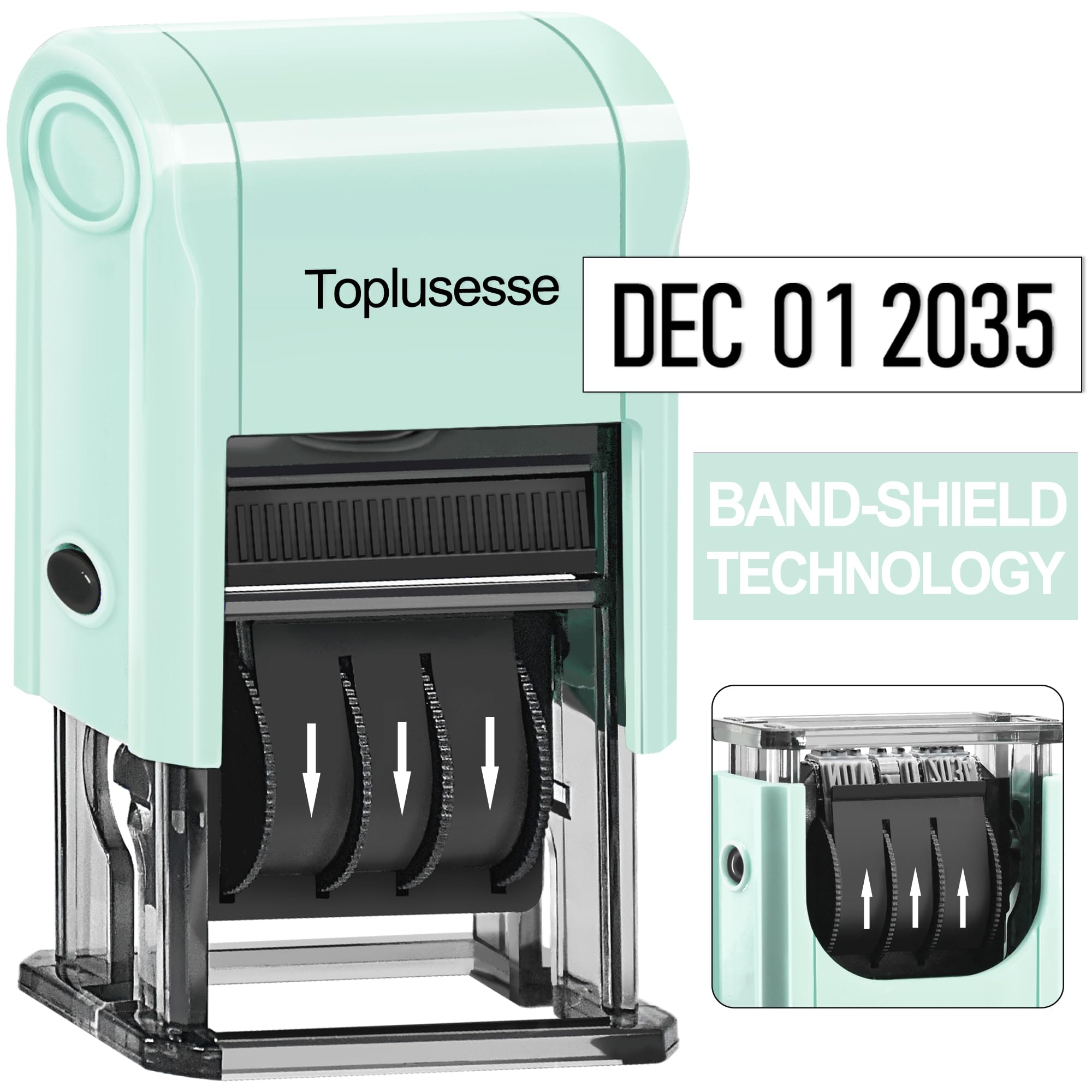 Self-Inking Date Stamp - Compact 2604D