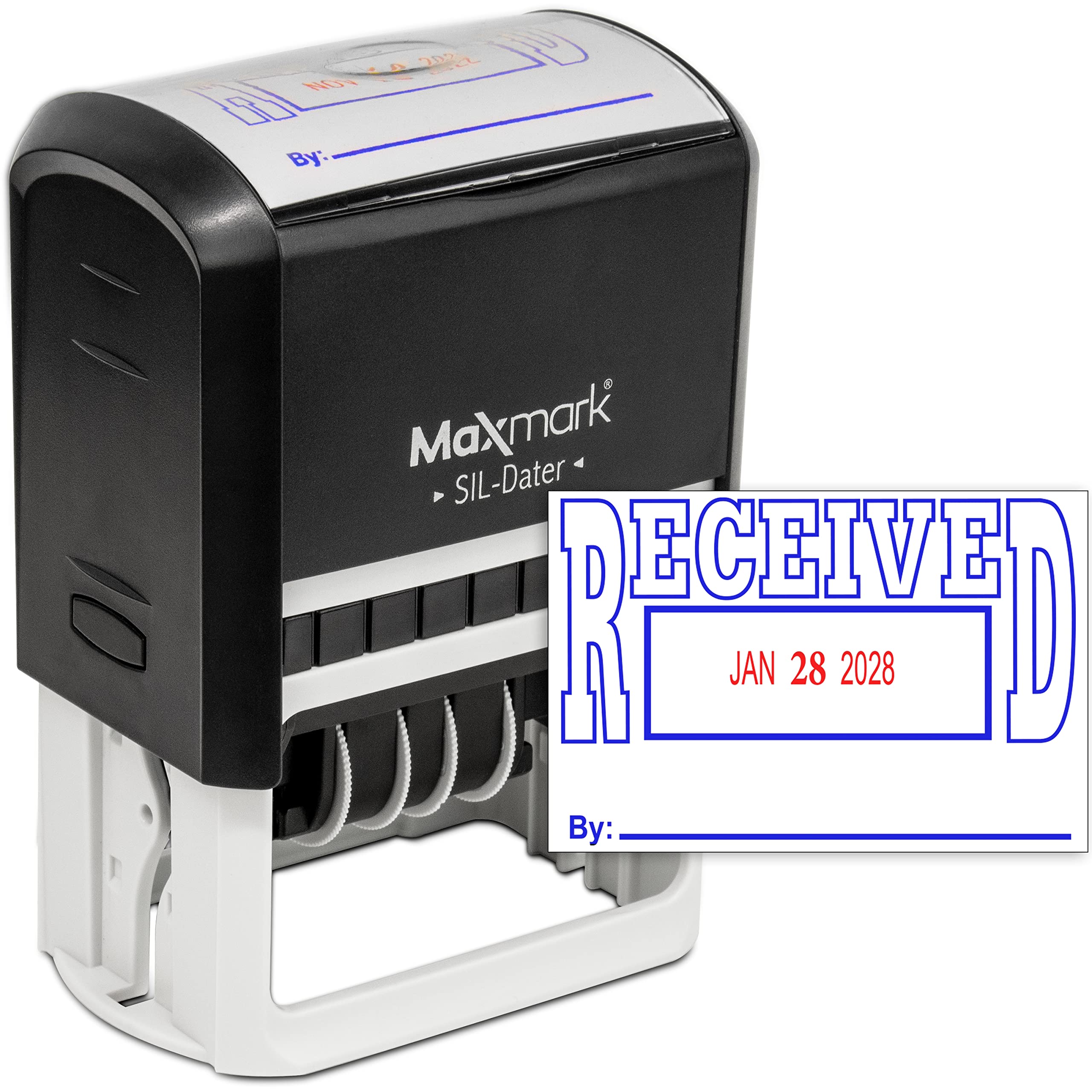 Self-Inking Date Stamp - Large 4604D