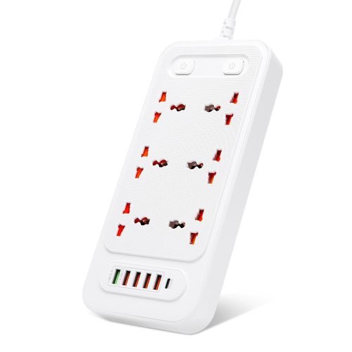 Extension Power Strip Plug BkL-22 White