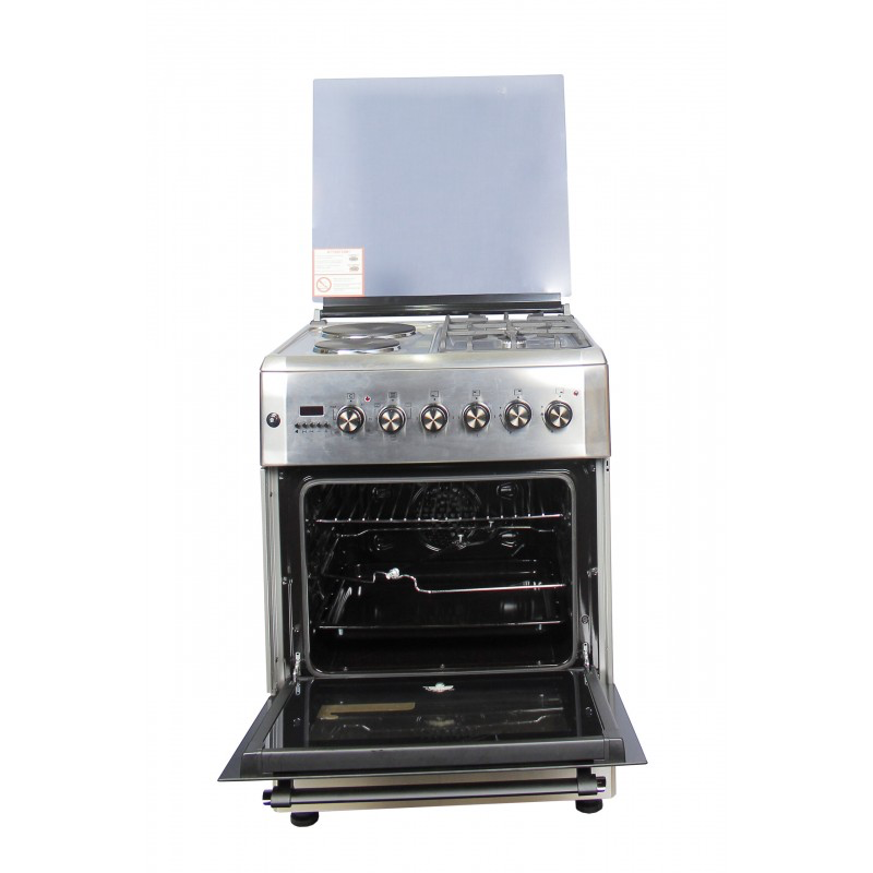 BlueFlame Diamond Cooker D6022ERF 60x60cm 2 Gas Burners And 2 Electric Plates