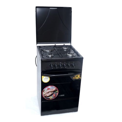 GLC5031E-B 3 Gas + 1 Electric Plate Gas Cooker & Oven 50*50cm Black