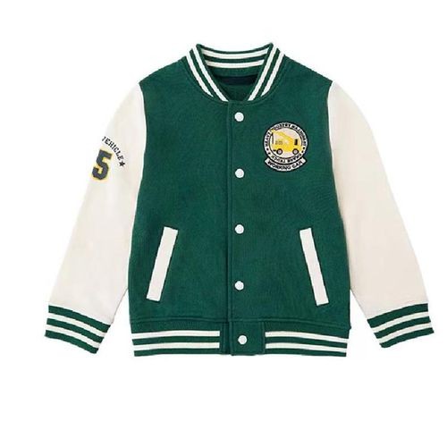 Hot-Selling New Arrival Boys And Girls Baby Baseball Uniform Jacket Autumn Cartoon Pattern