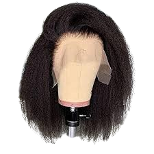 Women's medium short straight wig