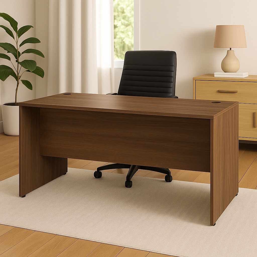 Office Desk - 140x70cm - Brown