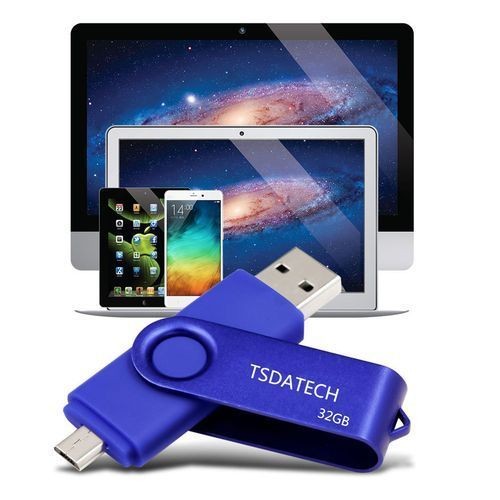 Generic 128G 2 In 1 Go OTG Flash Memory USB Stick For Android / PC