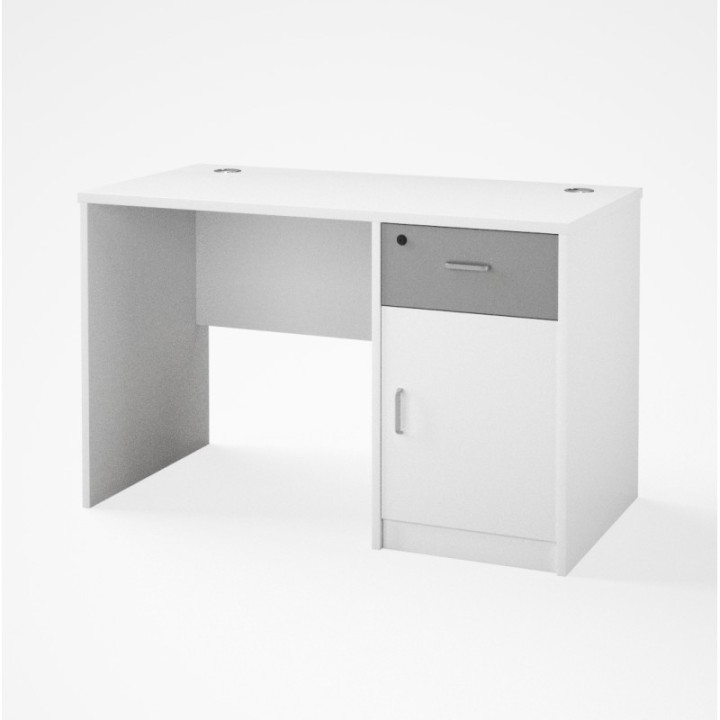 Office Desk - 120x60cm - White