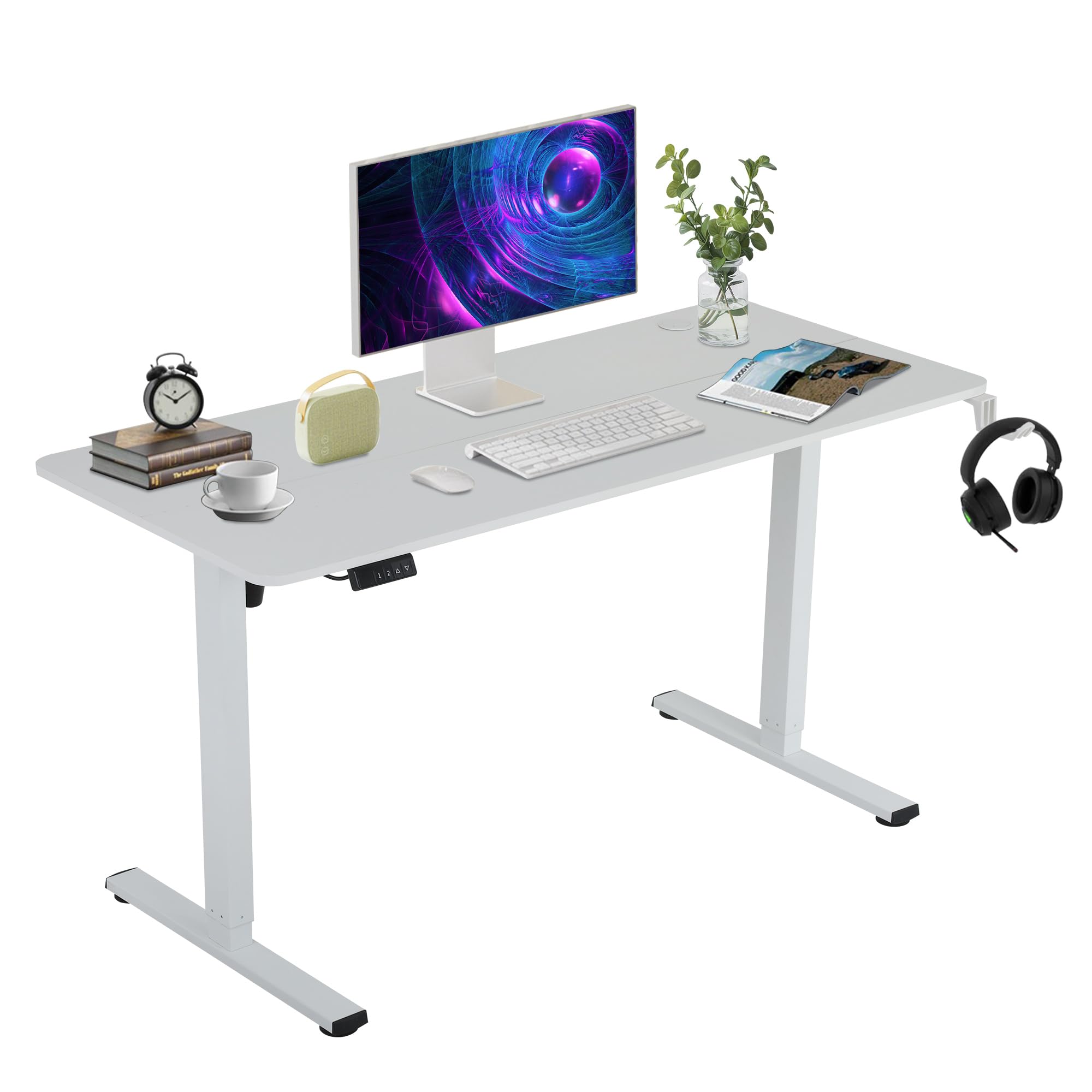 Standing Desk - Adjustable Height - White