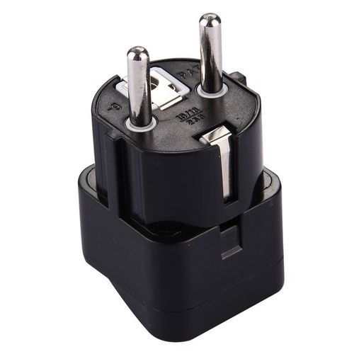 WD-9 Portable Universal Plug To (French / German) EU Plug Adapter Power Socket Travel Converter