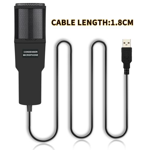 "RVX1 USB Microphone: Professional Condenser Mic for Streaming, Podcasting, and Vocal Recording on PC and PS4"