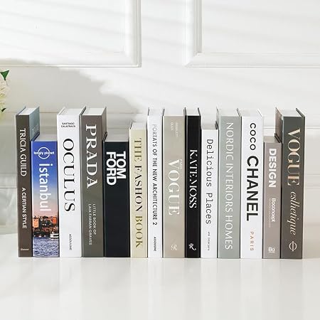 3 Pcs Decorative Books Set