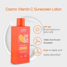 Cosmo Vitamin C Spf 50 Sunscreen Lotion– 175Ml