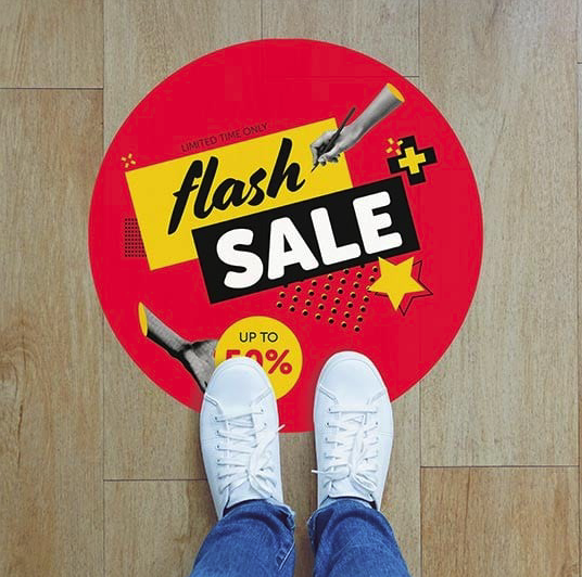 Custom Floor Stickers – Personalised Floor Graphics | Anti-Slip | Indoor Use | Kampala