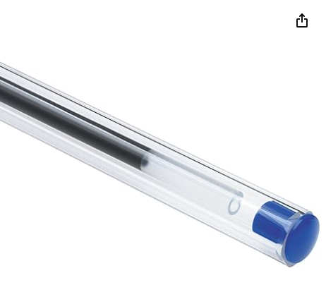 Box of 50 Blue Bic Pens