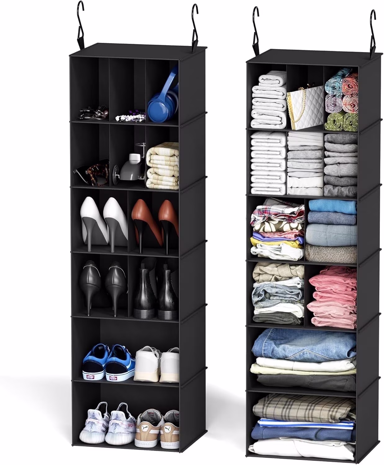 Closet Organizer - Hanging - Black