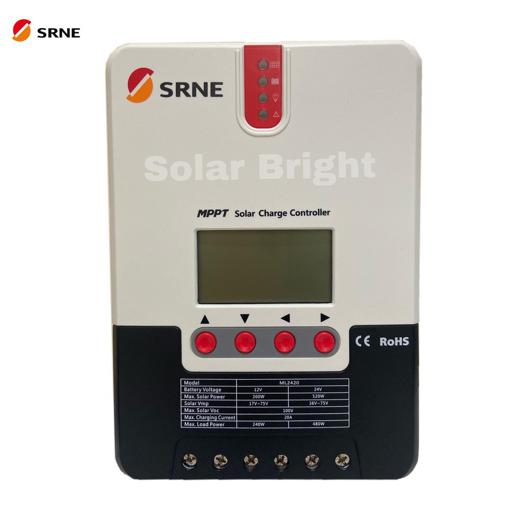 SRNE Solar Charge Controller 40A