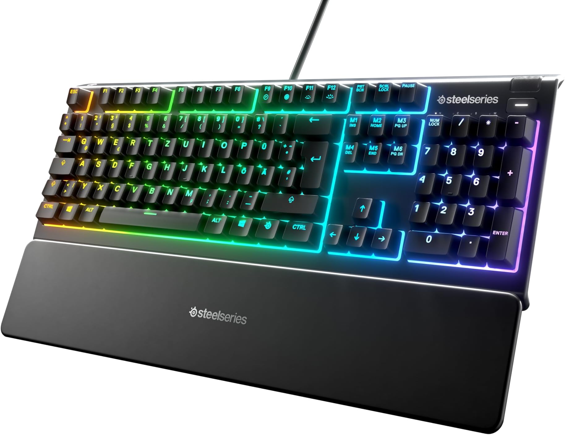 SteelSeries Apex 3 Gaming Keyboard - Black