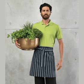 Branded Striped Gastronomy Waist Apron – Restaurants, Wine Bars & Fine Dining thumbnail