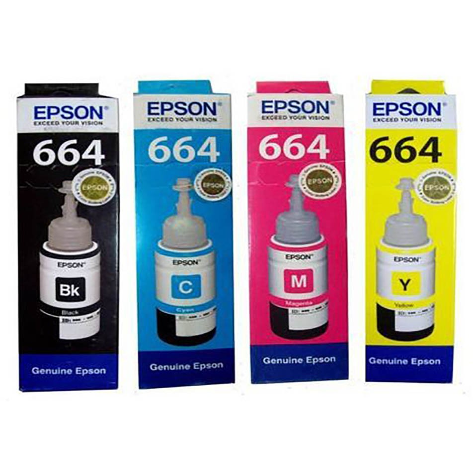 Epson-L360 CMYK 664 Ink Original