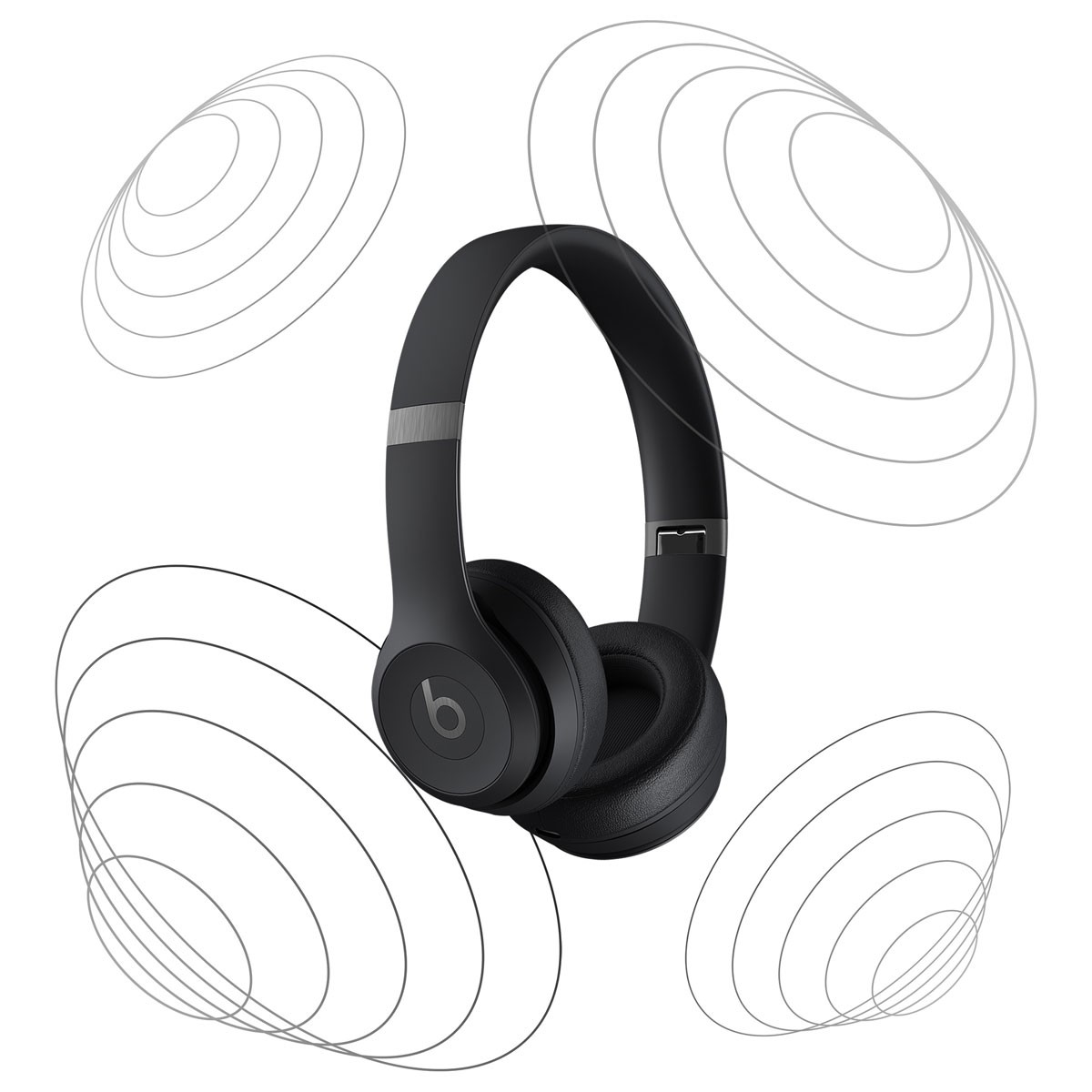 Beats Solo 4 - Wireless Bluetooth On-Ear Headphones, Apple & Android Compatible, Up to 50 Hours of Battery