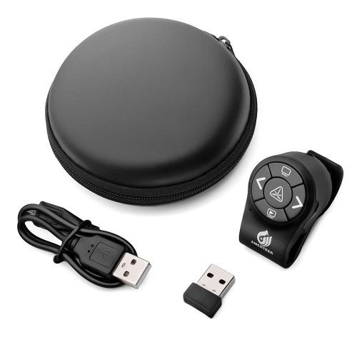 Finger ring style remote controller, 2.4Ghz wireless presenter