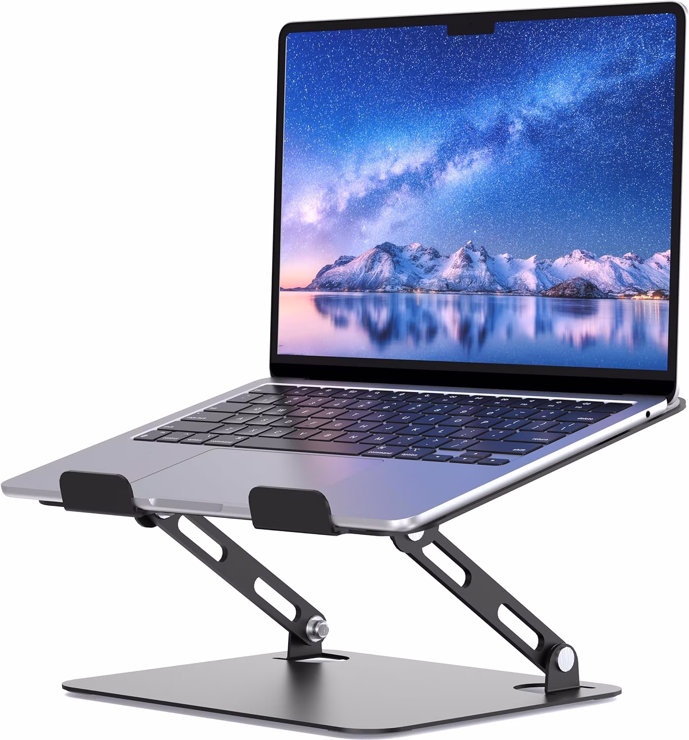Laptop Stand - Adjustable - Black