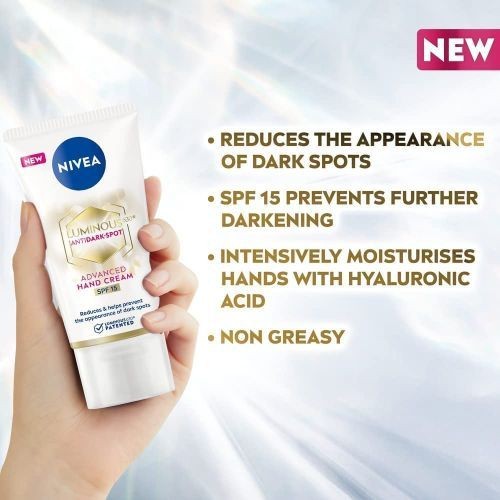 NIVEA Cellular Luminous 630 Anti-Dark Spot Advanced Hand Cream, 50ml