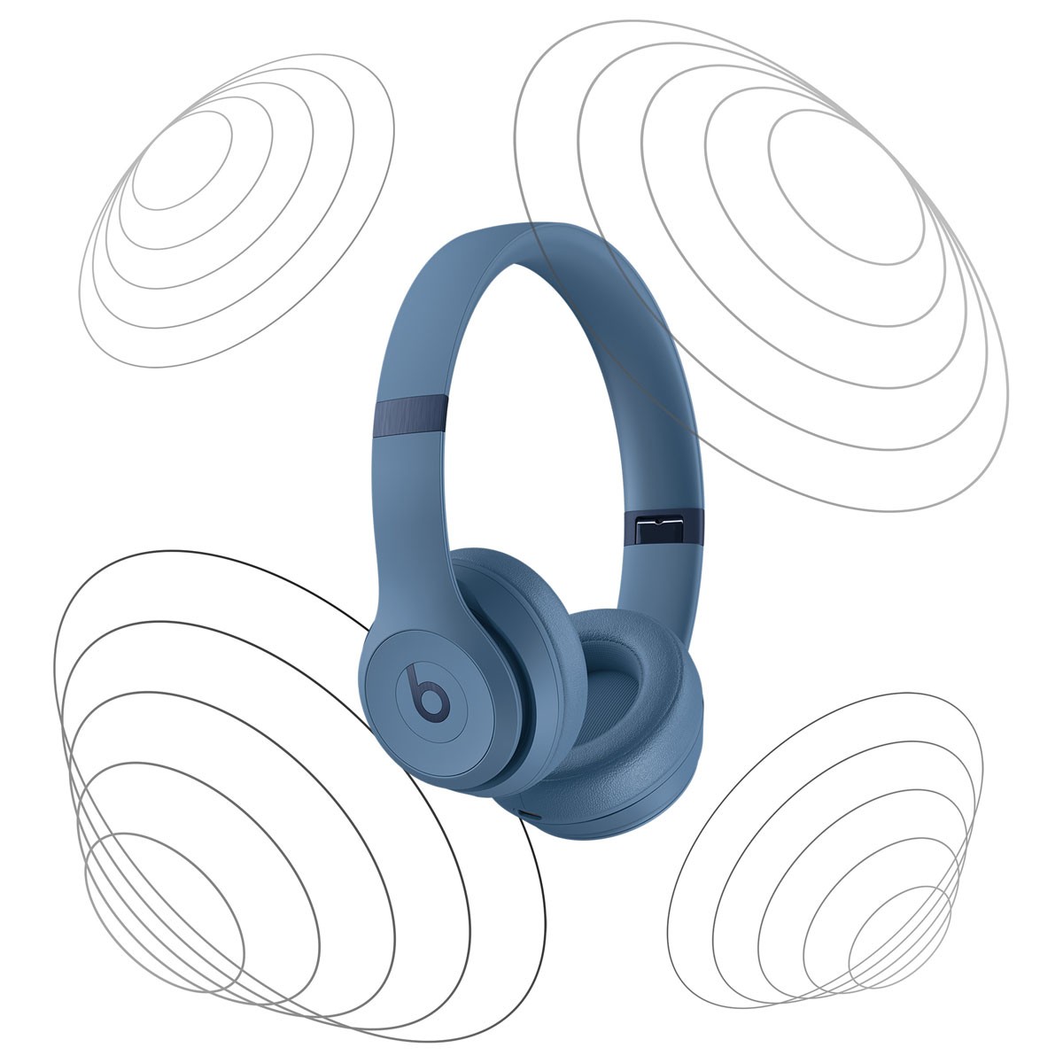 Beats Solo 4 - Wireless Bluetooth On-Ear Headphones, Apple & Android Compatible, Up to 50 Hours of Battery