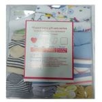 10 Pack Of Baby 3 Overalls + 3 Wash Towels + 4 Pairs Of Socks - Multiple Designs