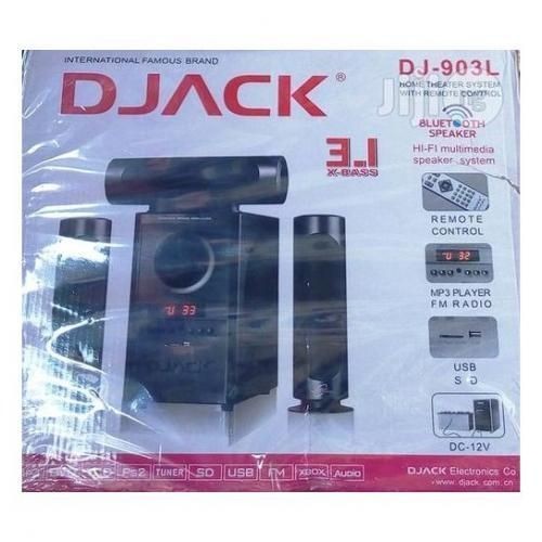 Djack 3.1CH Bluetooth Speaker System woofer 903 - Black