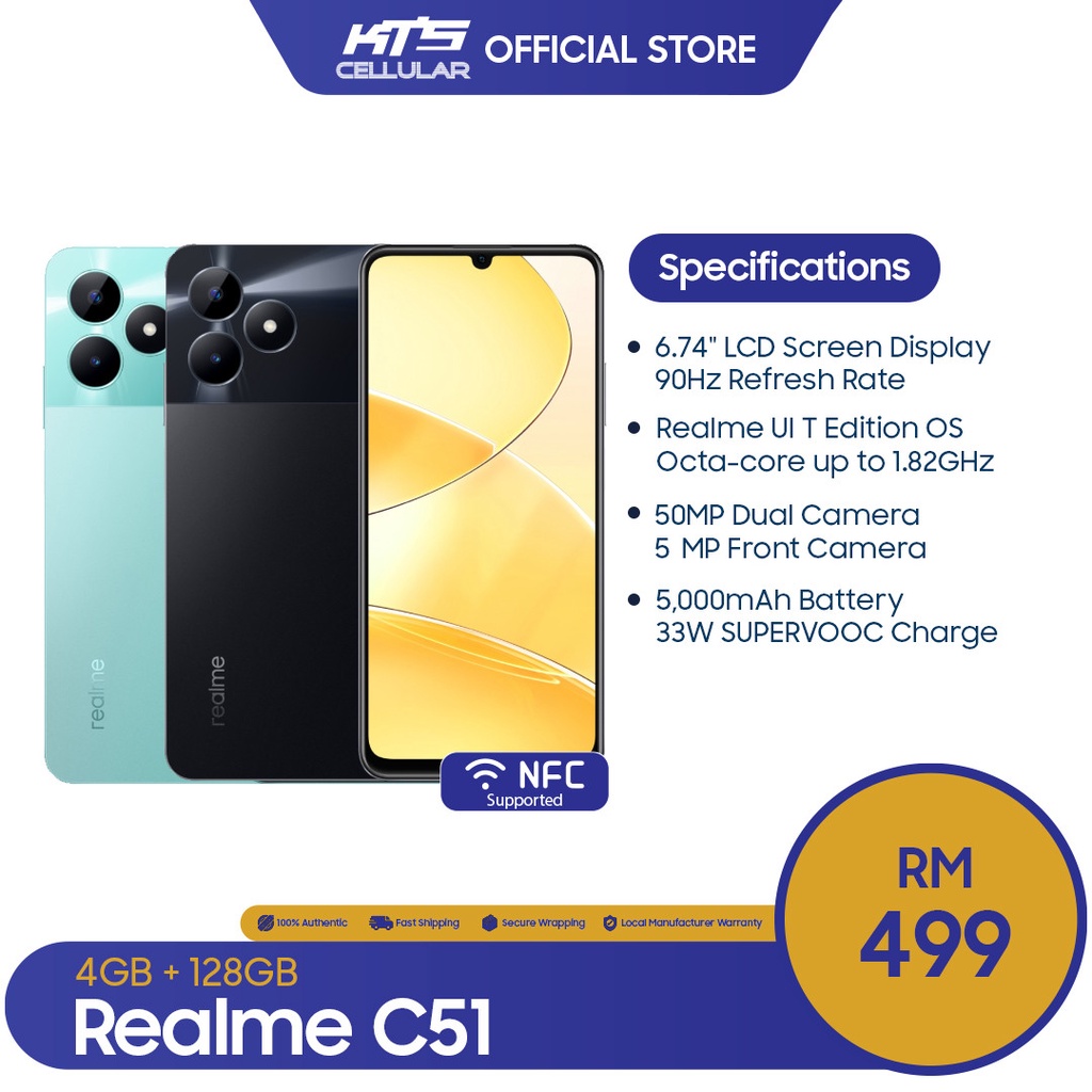 Realme C51 4GB/128GB