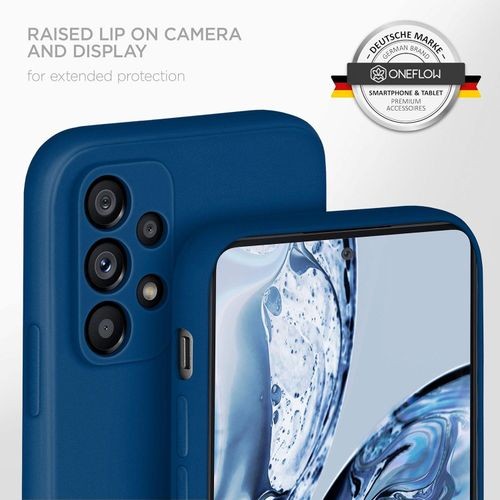 Samsung Galaxy A51 A52 A53 A54 5G Silicon Phone Cover Case-Blue