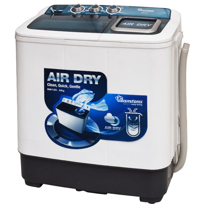 Ramtons 6kg Top Load Washing Machine - White