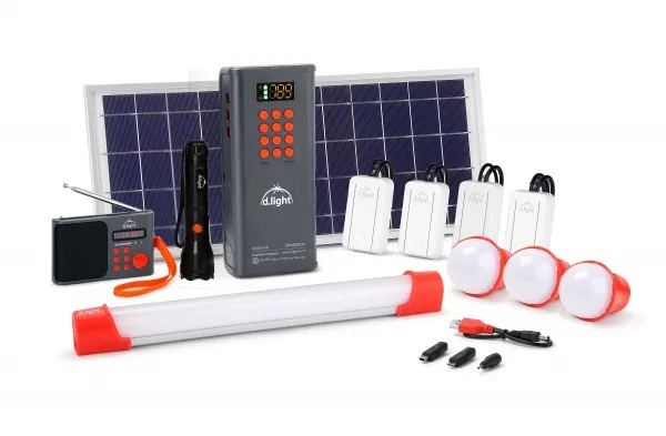 D.Light Solar Home System S200 - Standard Kit