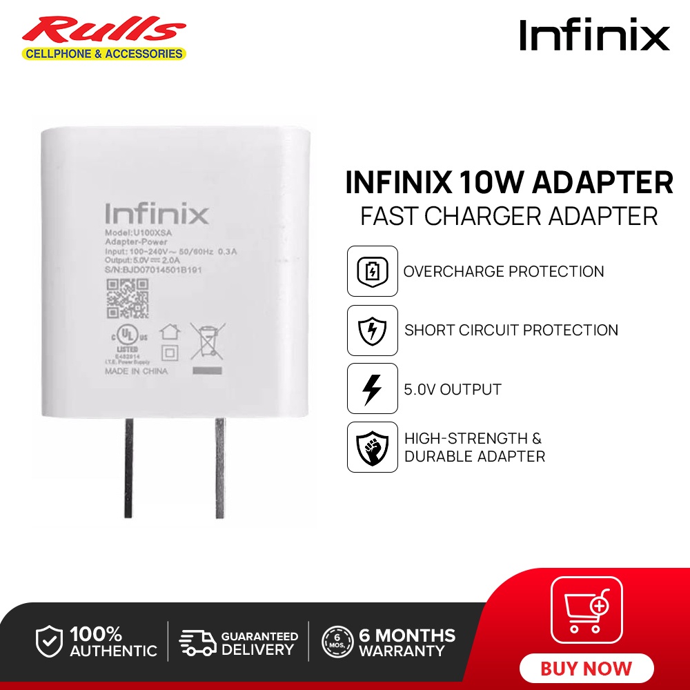 Infinix 10W Charger