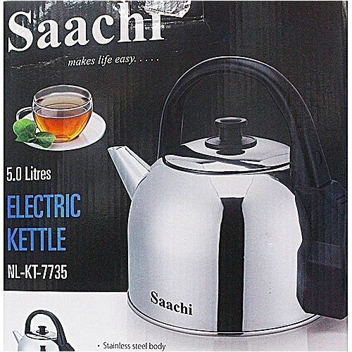 Saachi NL-KT-7735 Electric Kettle 5 Litres - Black,Silver